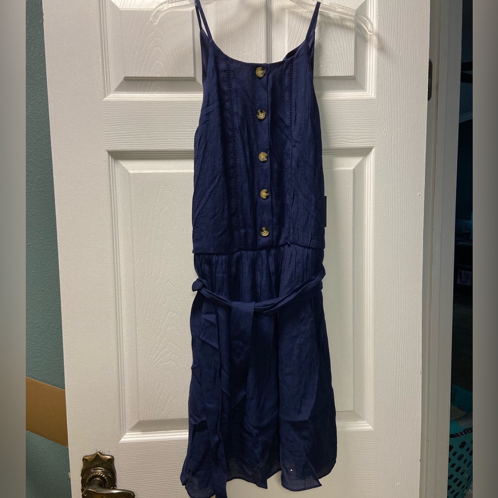 Dark blue dress. With tags. Size XL